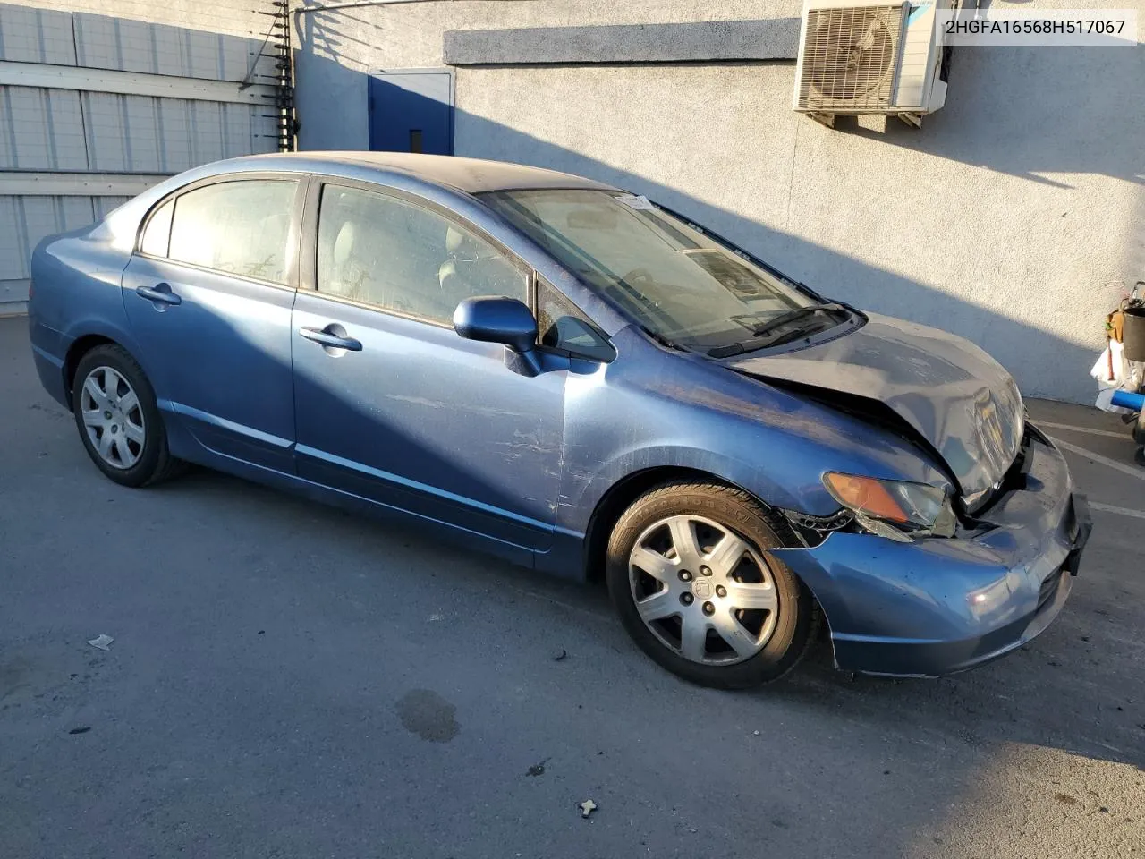 2008 Honda Civic Lx VIN: 2HGFA16568H517067 Lot: 78933274