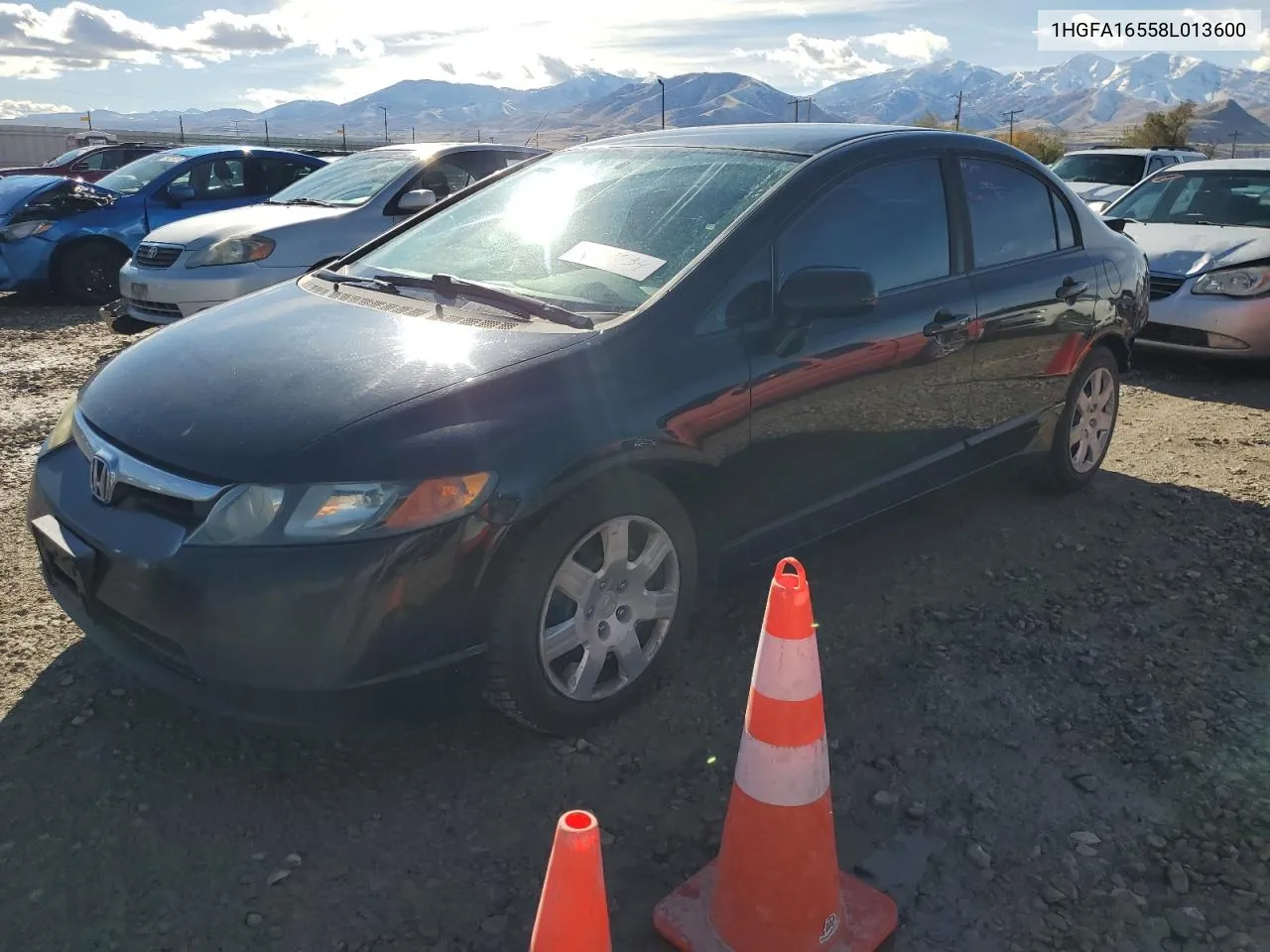 2008 Honda Civic Lx VIN: 1HGFA16558L013600 Lot: 78951034