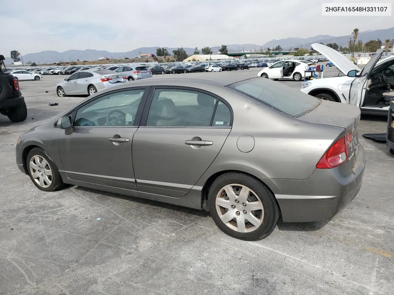 2008 Honda Civic Lx VIN: 2HGFA16548H331107 Lot: 78953014