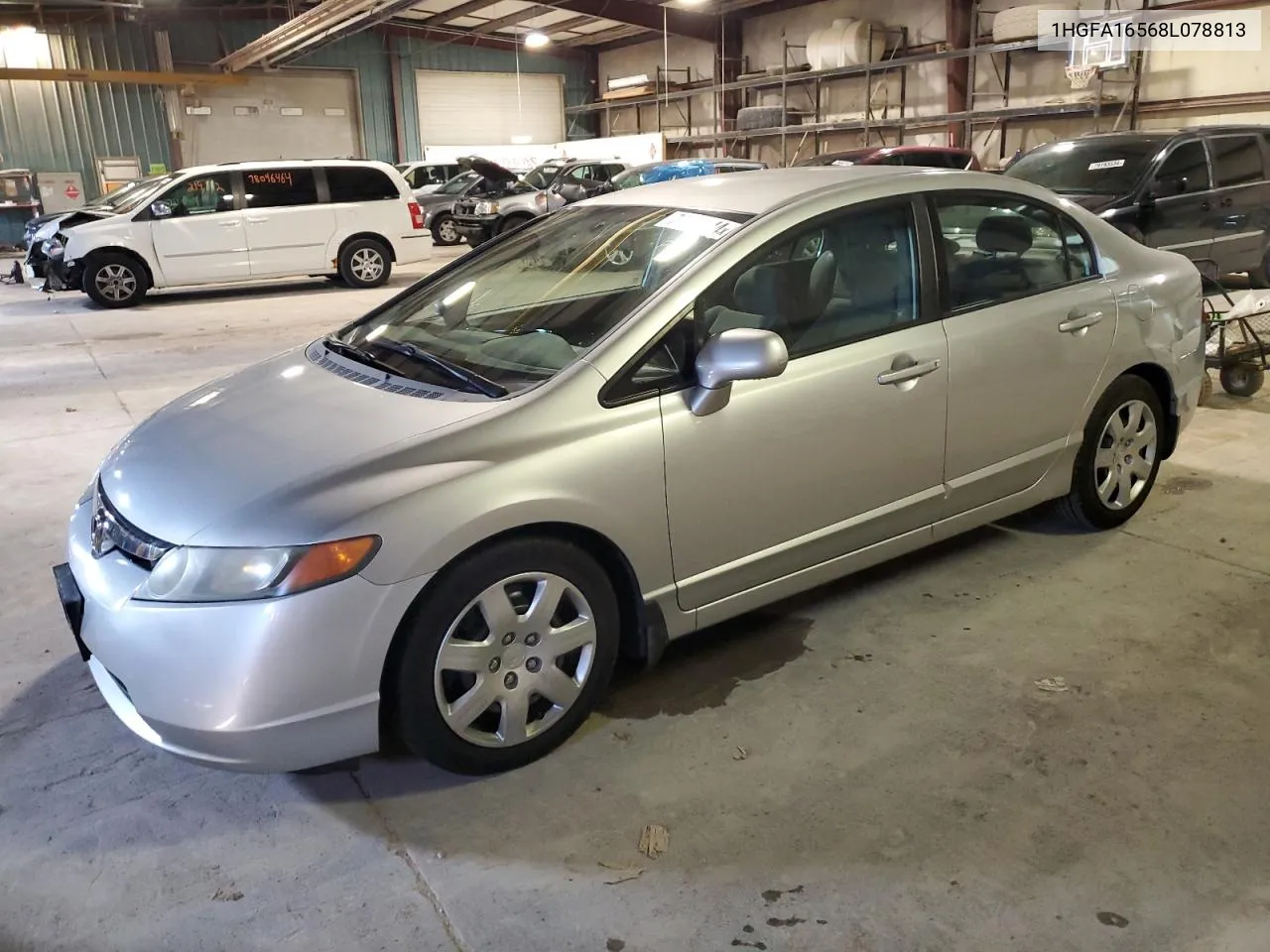 2008 Honda Civic Lx VIN: 1HGFA16568L078813 Lot: 79025144