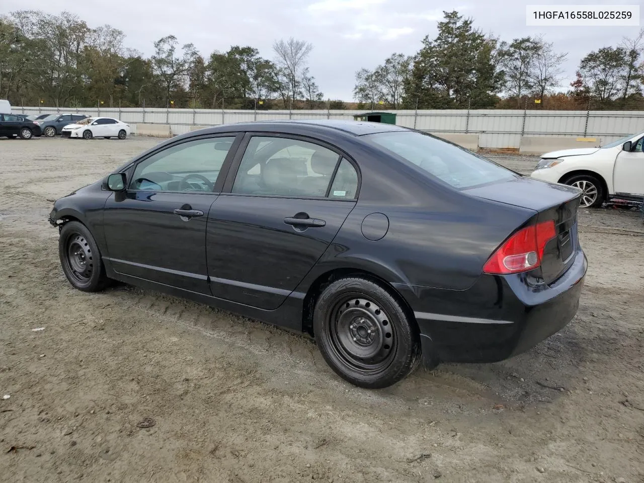 2008 Honda Civic Lx VIN: 1HGFA16558L025259 Lot: 79108534