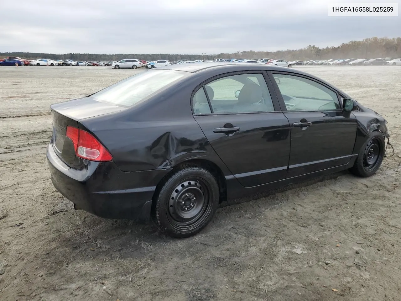 2008 Honda Civic Lx VIN: 1HGFA16558L025259 Lot: 79108534