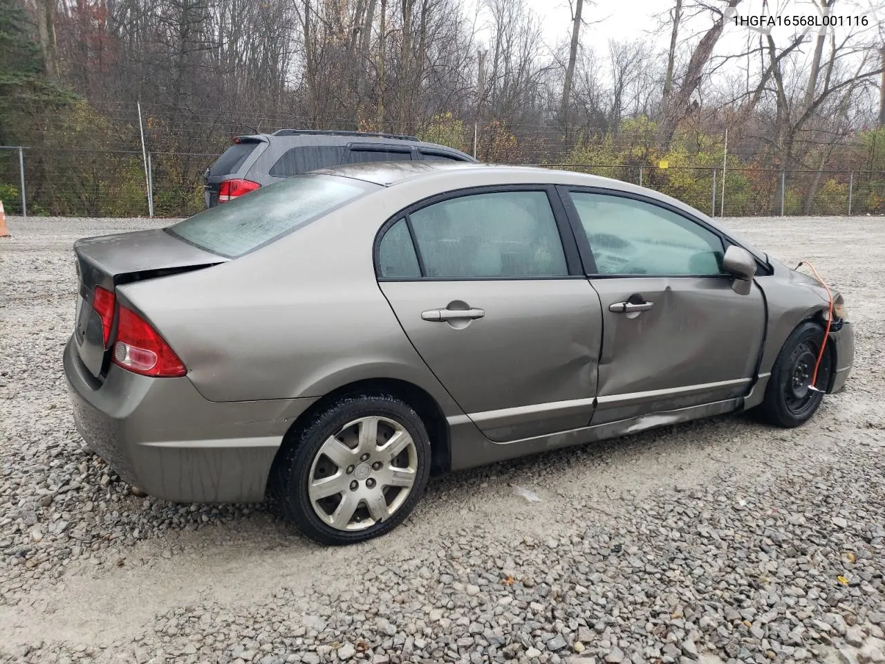 2008 Honda Civic Lx VIN: 1HGFA16568L001116 Lot: 79631824