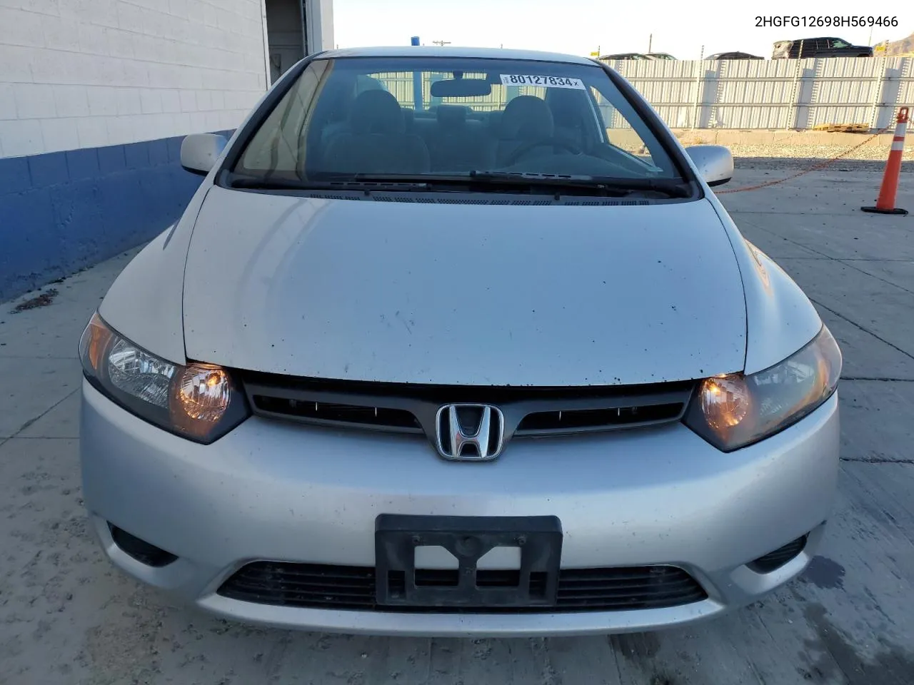 2008 Honda Civic Lx VIN: 2HGFG12698H569466 Lot: 80127834