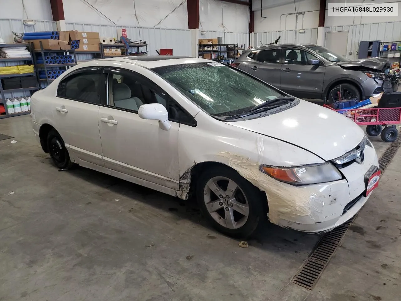 2008 Honda Civic Ex VIN: 1HGFA16848L029930 Lot: 80477124