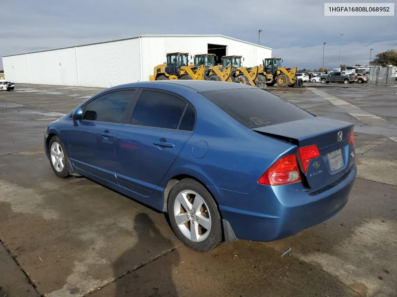 2008 Honda Civic Ex VIN: 1HGFA16808L068952 Lot: 80536084