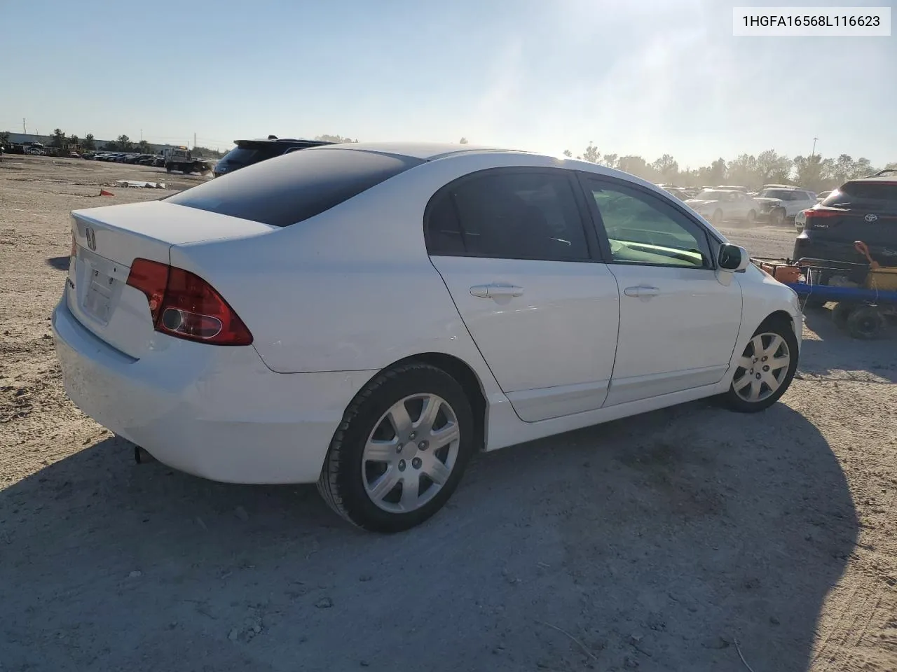 2008 Honda Civic Lx VIN: 1HGFA16568L116623 Lot: 80576884