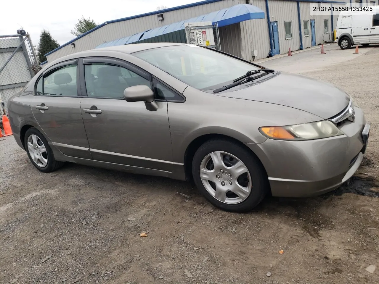 2008 Honda Civic Lx VIN: 2HGFA15558H353425 Lot: 81027654