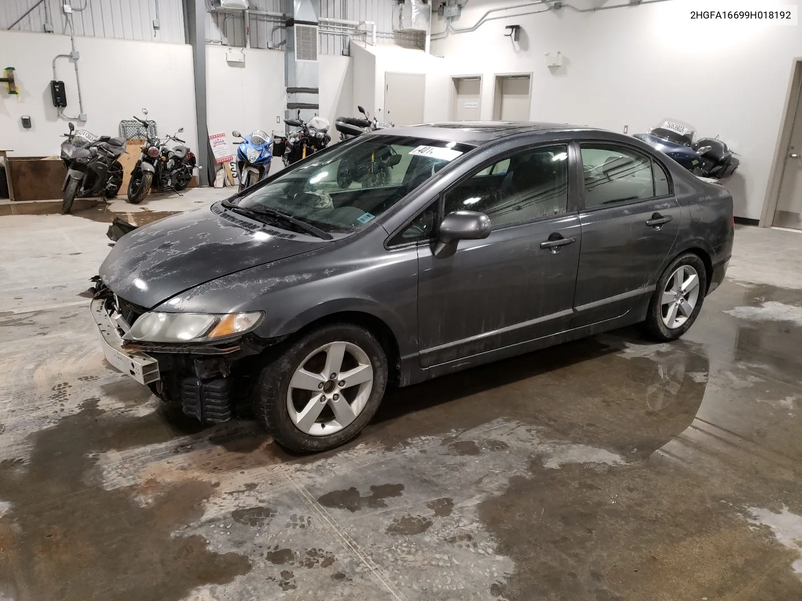 2HGFA16699H018192 2009 Honda Civic Lx-S