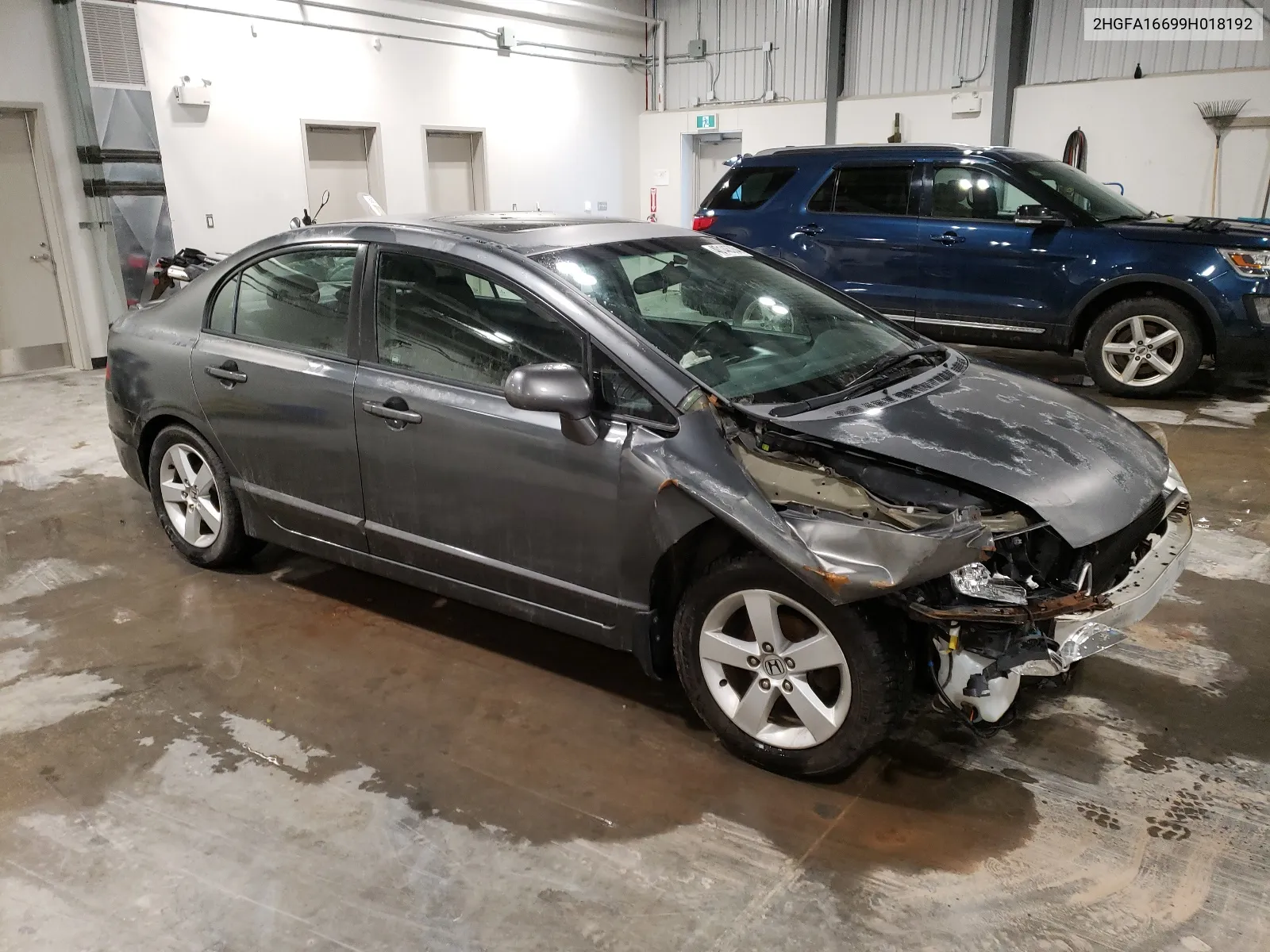 2HGFA16699H018192 2009 Honda Civic Lx-S