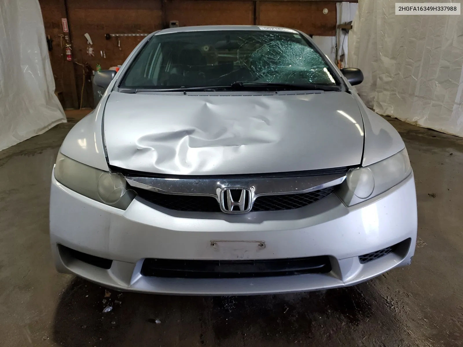 2009 Honda Civic Vp VIN: 2HGFA16349H337988 Lot: 50216474