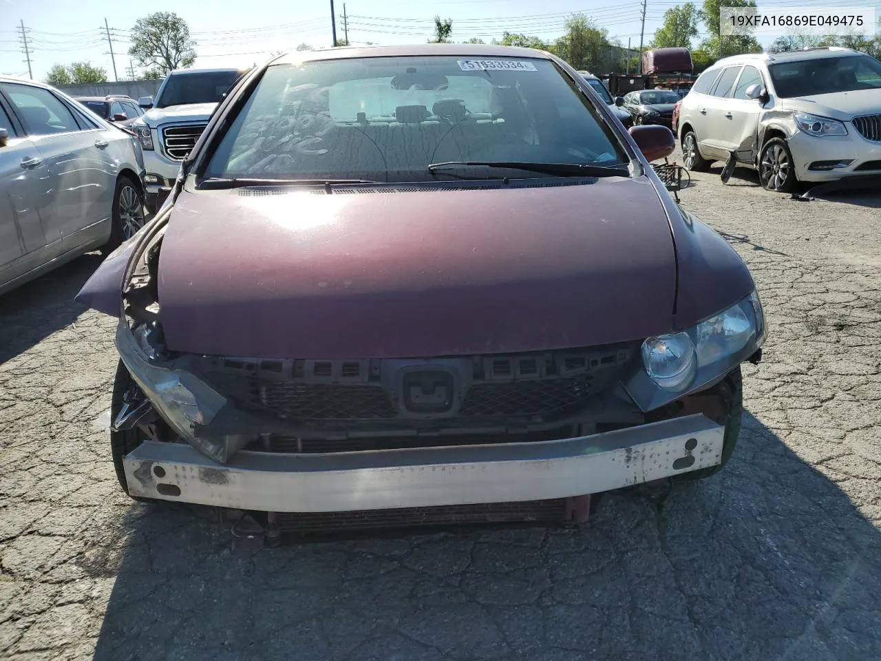 19XFA16869E049475 2009 Honda Civic Ex