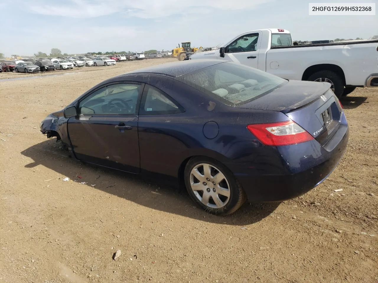 2009 Honda Civic Lx VIN: 2HGFG12699H532368 Lot: 57165854