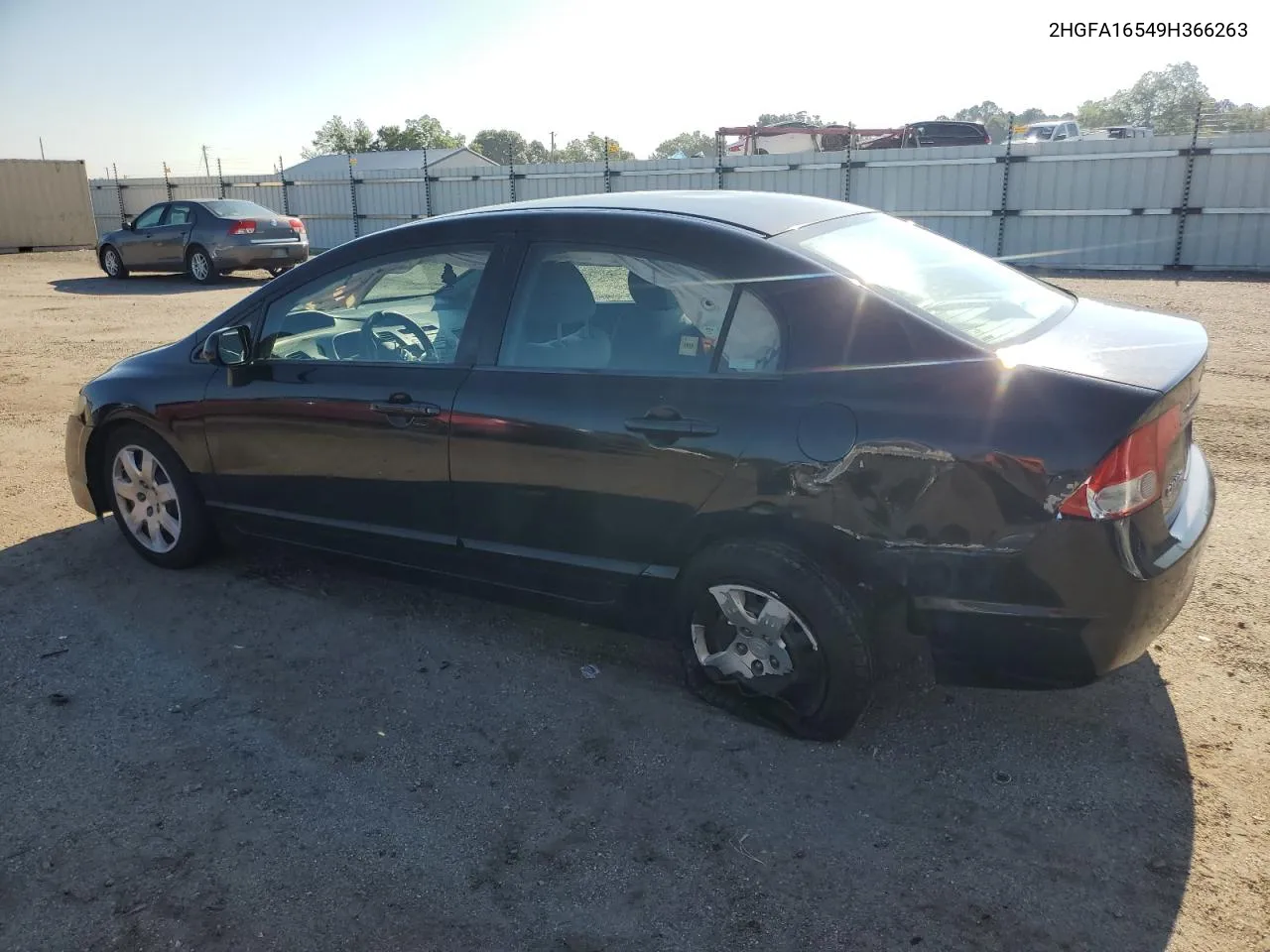 2009 Honda Civic Lx VIN: 2HGFA16549H366263 Lot: 57379784