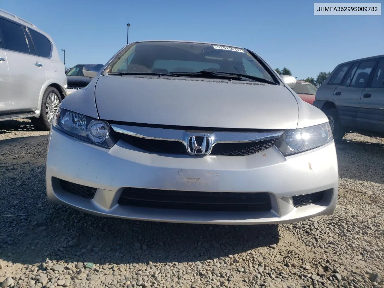 2009 Honda Civic Hybrid VIN: JHMFA36299S009782 Lot: 57925814