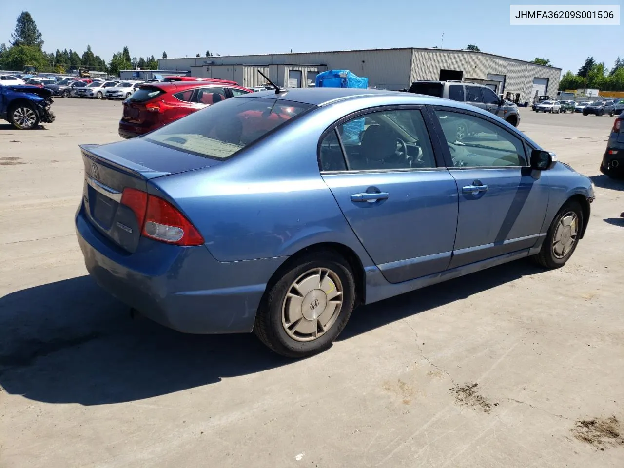 JHMFA36209S001506 2009 Honda Civic Hybrid