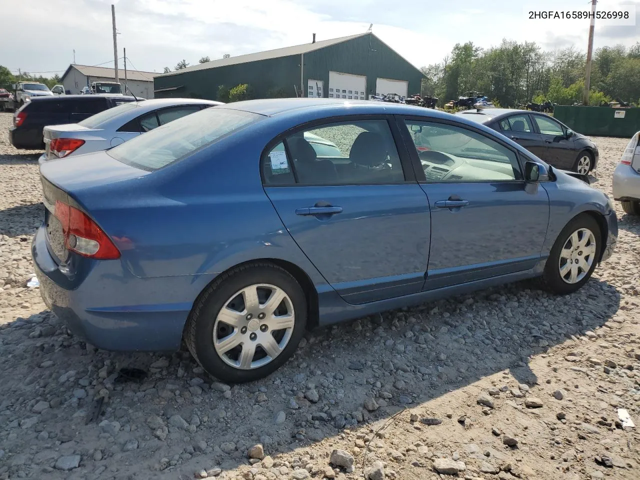 2HGFA16589H526998 2009 Honda Civic Lx