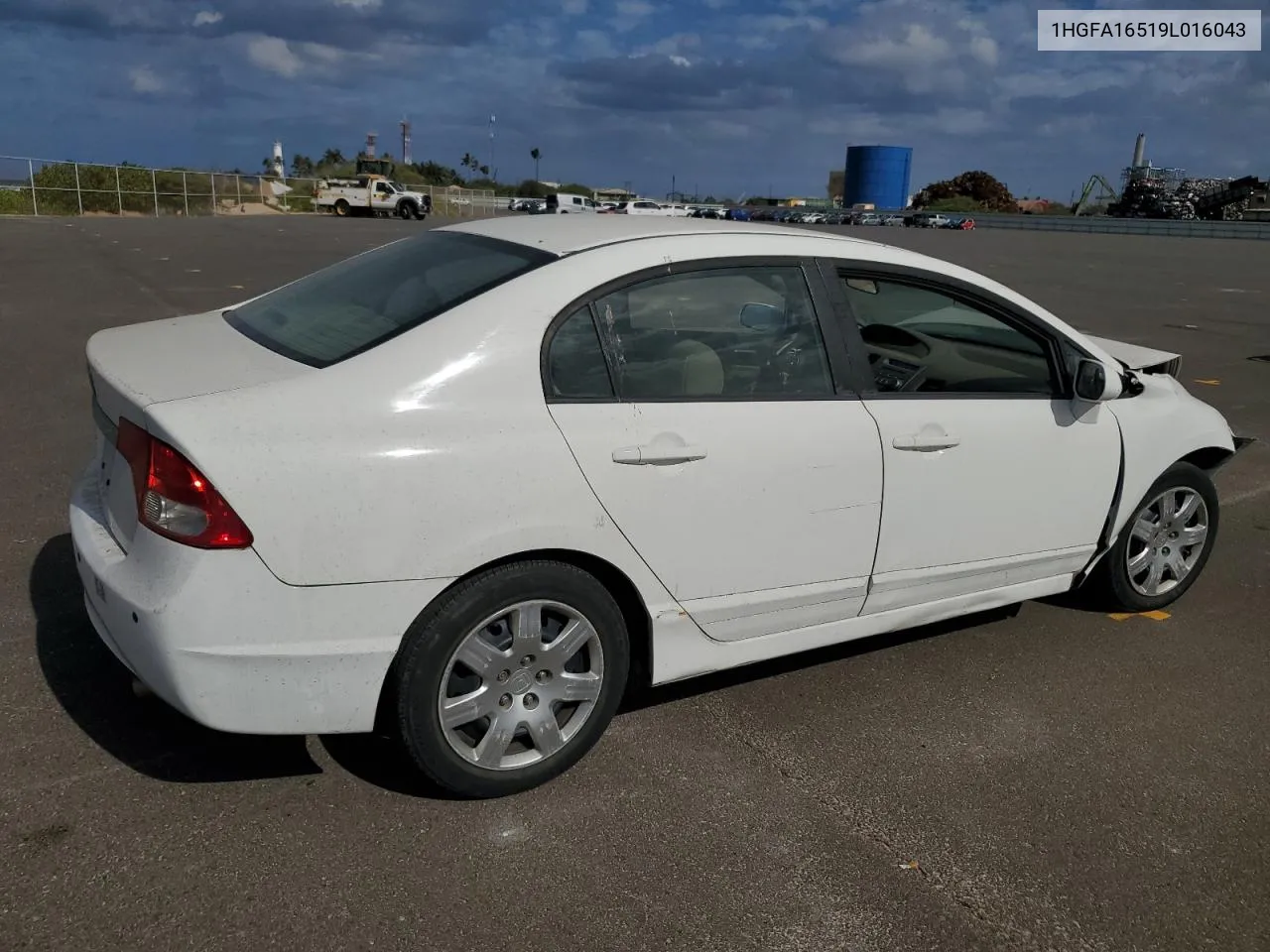 1HGFA16519L016043 2009 Honda Civic Lx