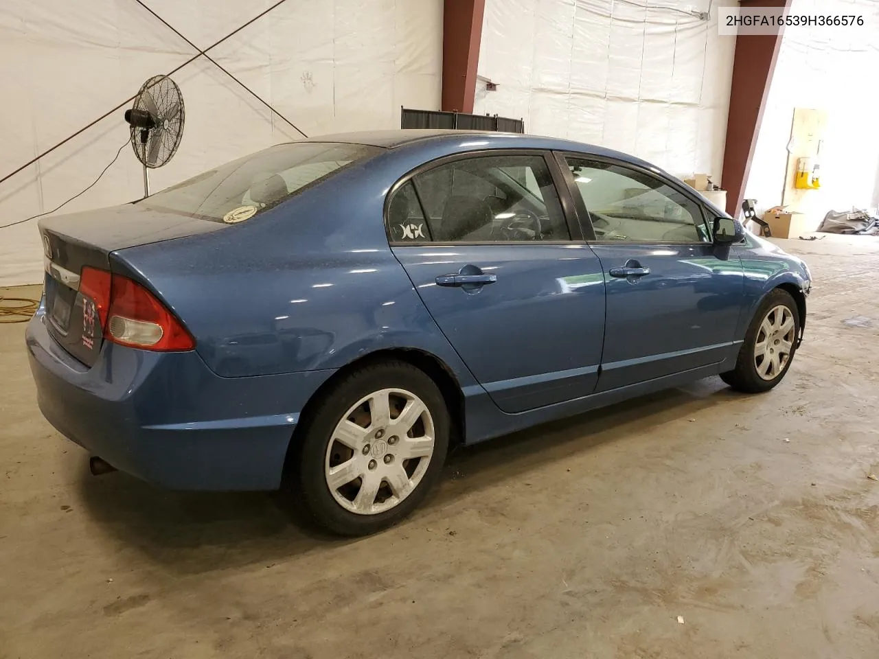 2HGFA16539H366576 2009 Honda Civic Lx