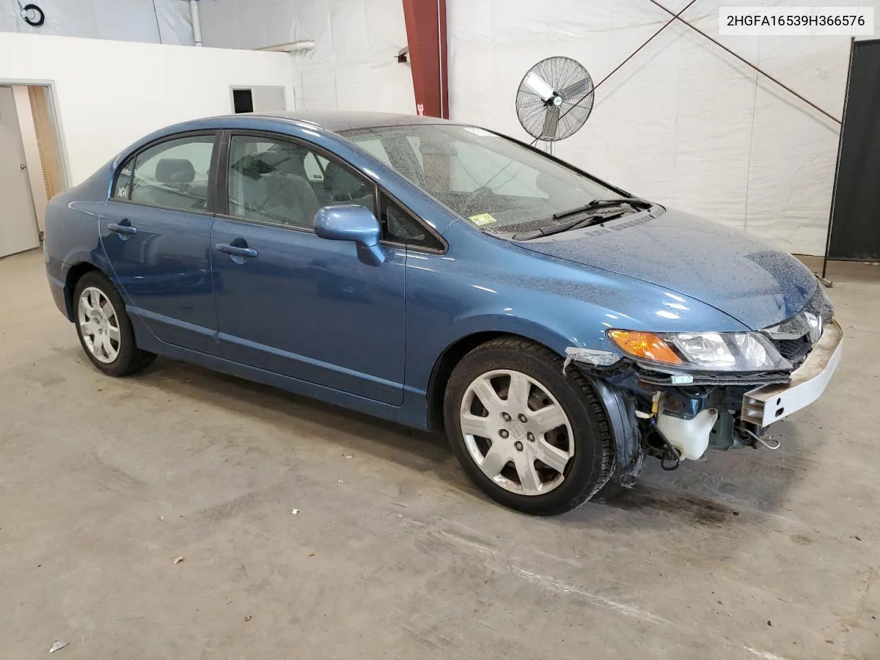 2009 Honda Civic Lx VIN: 2HGFA16539H366576 Lot: 61512914