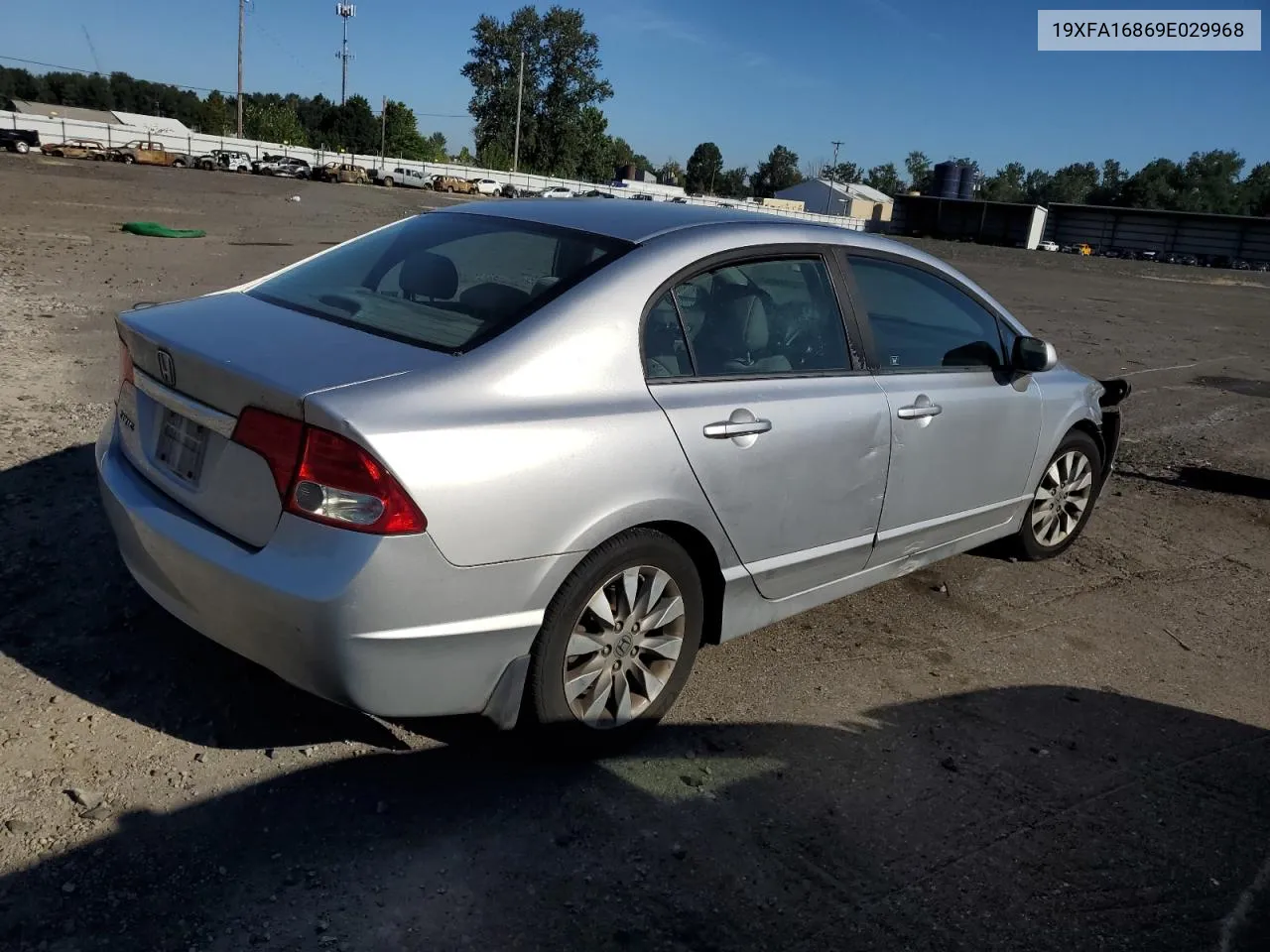 2009 Honda Civic Ex VIN: 19XFA16869E029968 Lot: 62098664