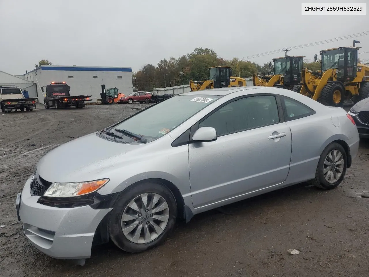 2009 Honda Civic Ex VIN: 2HGFG12859H532529 Lot: 62607844