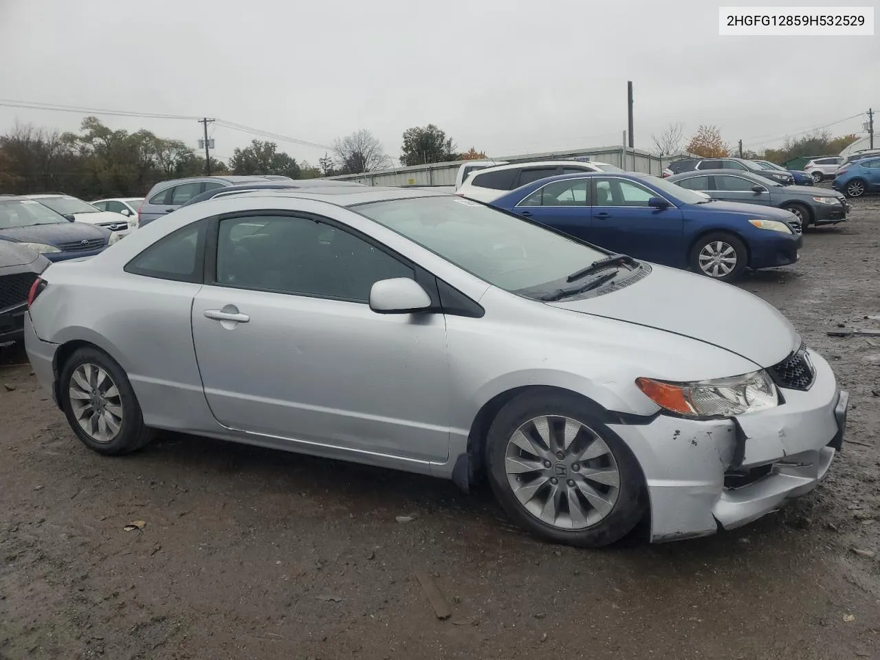 2HGFG12859H532529 2009 Honda Civic Ex