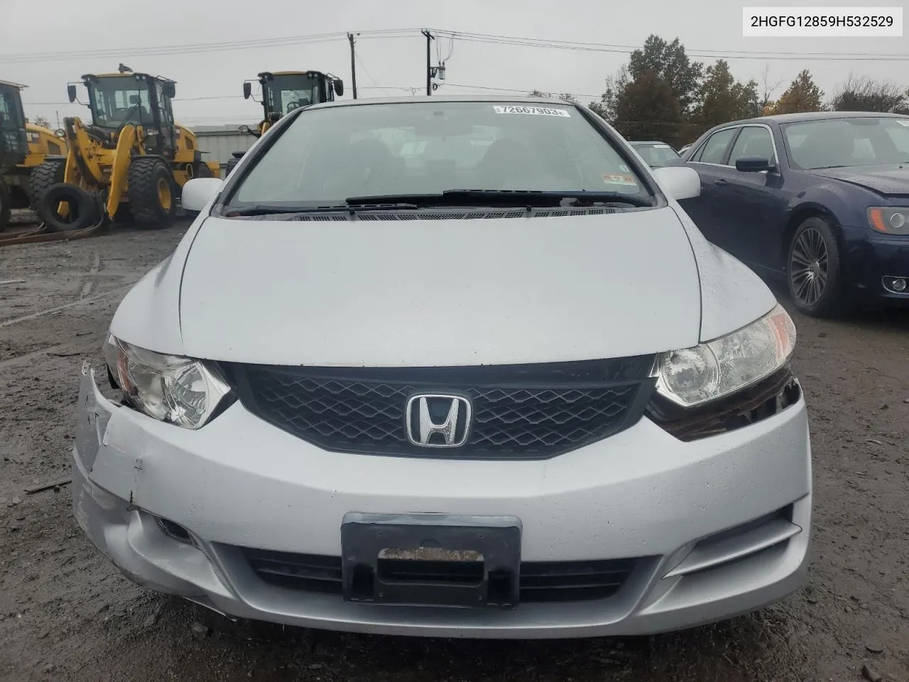 2009 Honda Civic Ex VIN: 2HGFG12859H532529 Lot: 62607844