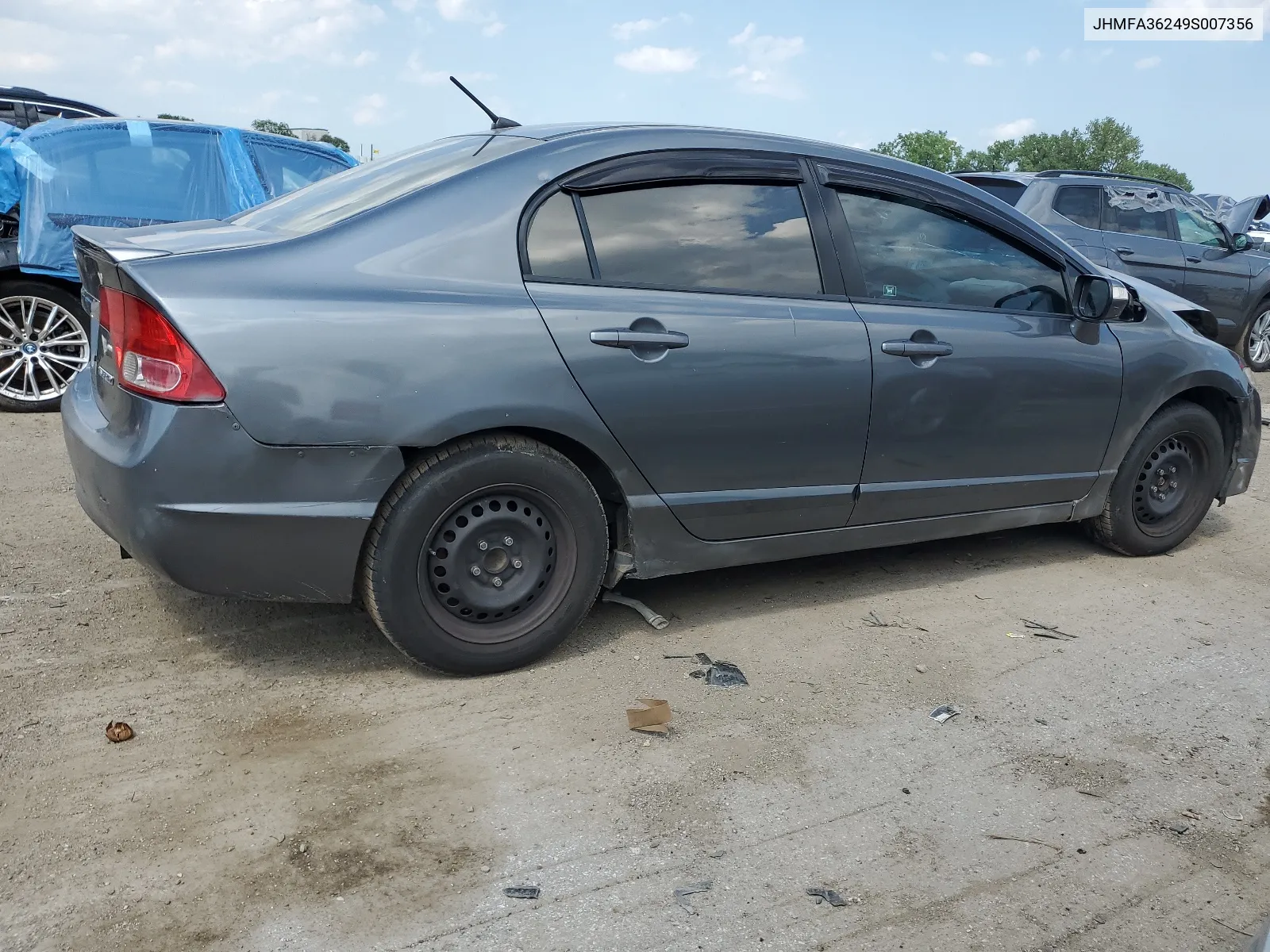 JHMFA36249S007356 2009 Honda Civic Hybrid