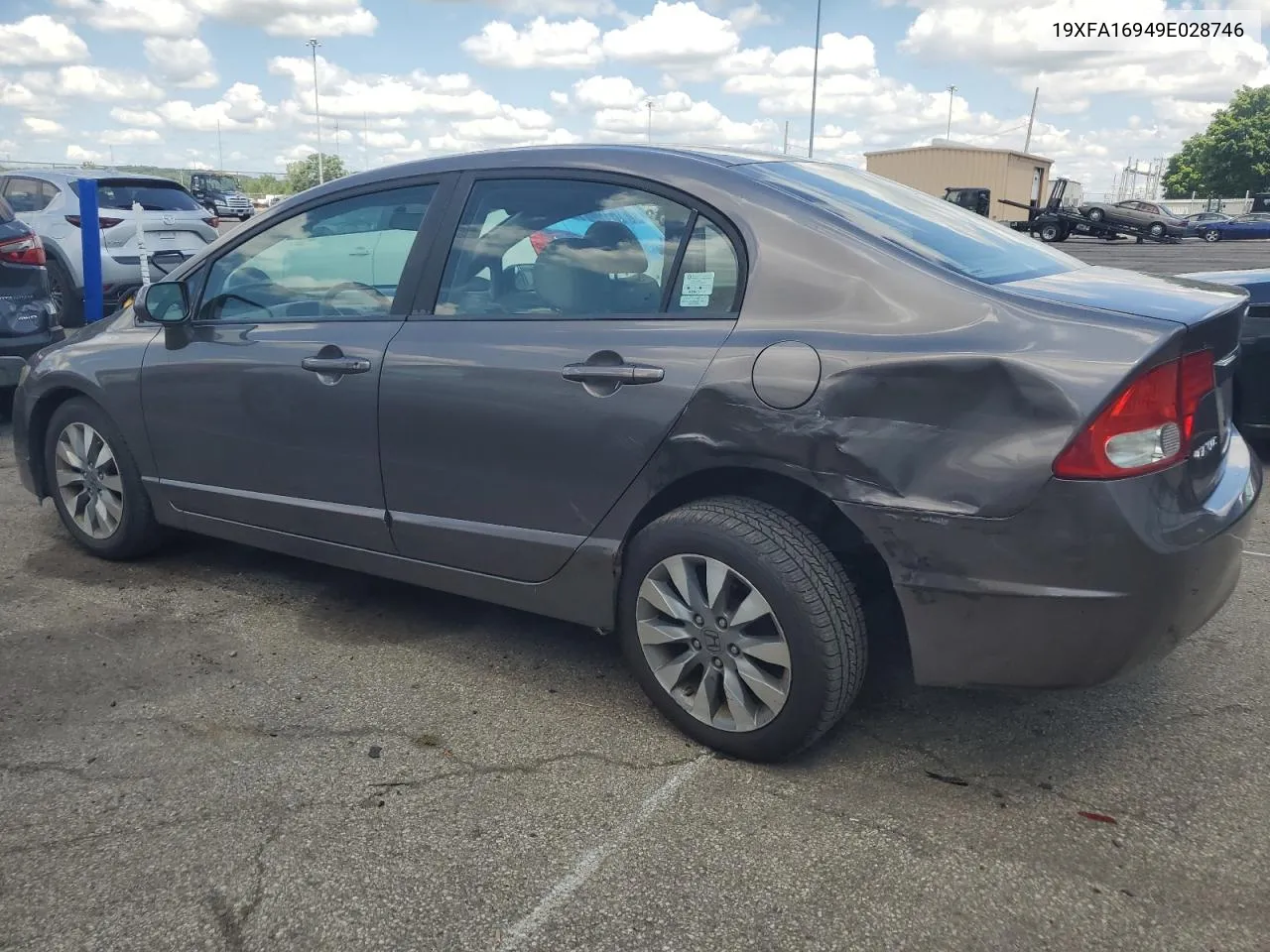 2009 Honda Civic Exl VIN: 19XFA16949E028746 Lot: 63550074