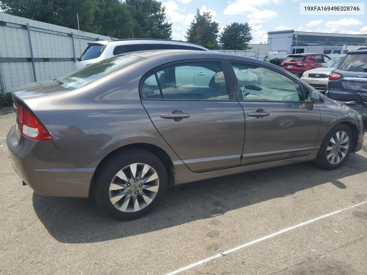 19XFA16949E028746 2009 Honda Civic Exl