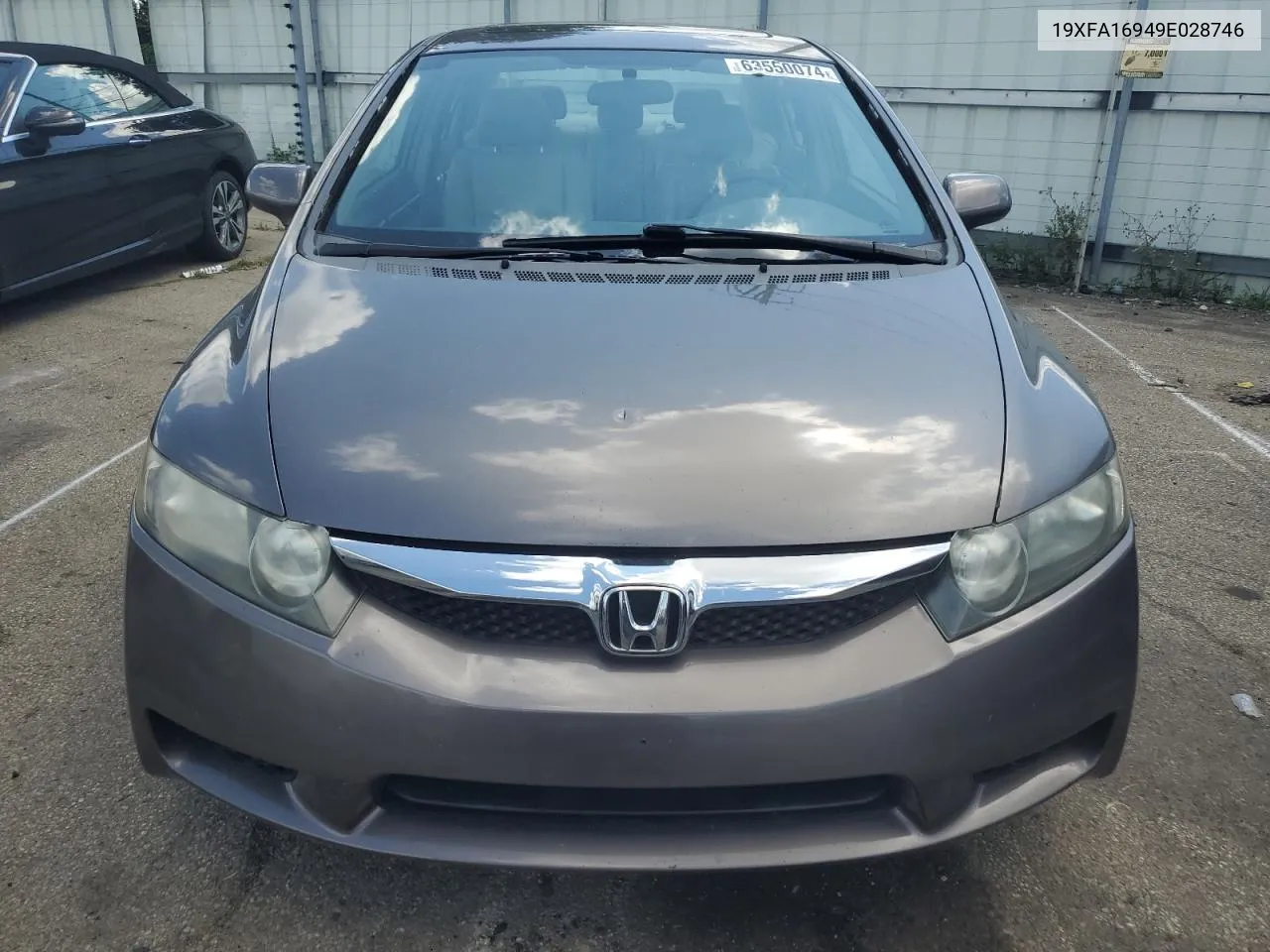 2009 Honda Civic Exl VIN: 19XFA16949E028746 Lot: 63550074