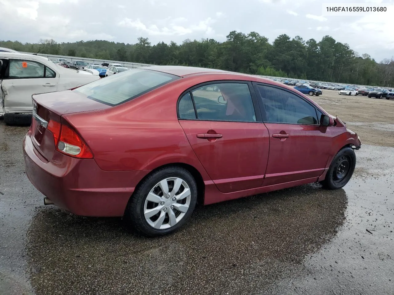 1HGFA16559L013680 2009 Honda Civic Lx