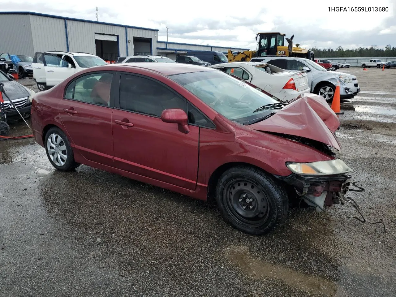 1HGFA16559L013680 2009 Honda Civic Lx