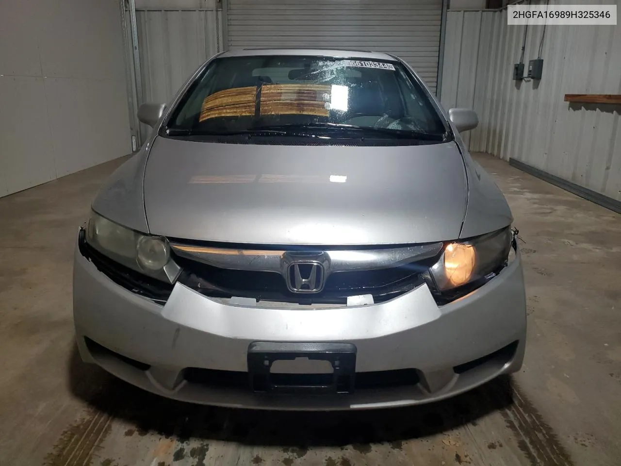 2009 Honda Civic Exl VIN: 2HGFA16989H325346 Lot: 66103344