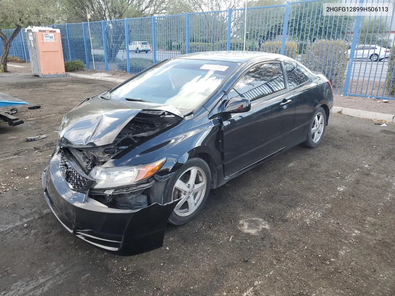 2009 Honda Civic Ex VIN: 2HGFG12899H506113 Lot: 66233884