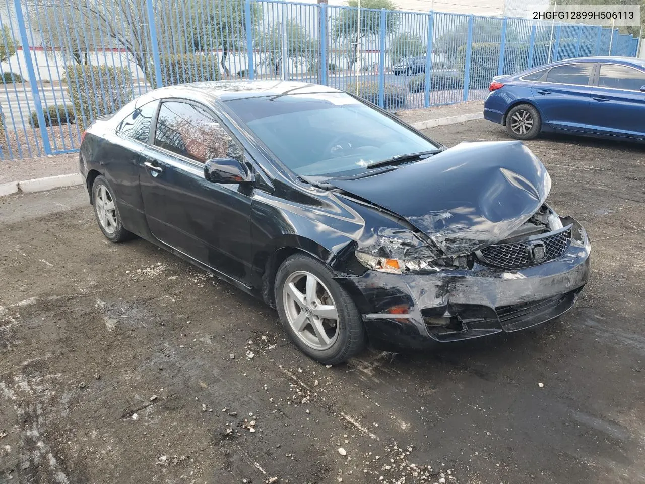 2009 Honda Civic Ex VIN: 2HGFG12899H506113 Lot: 66233884