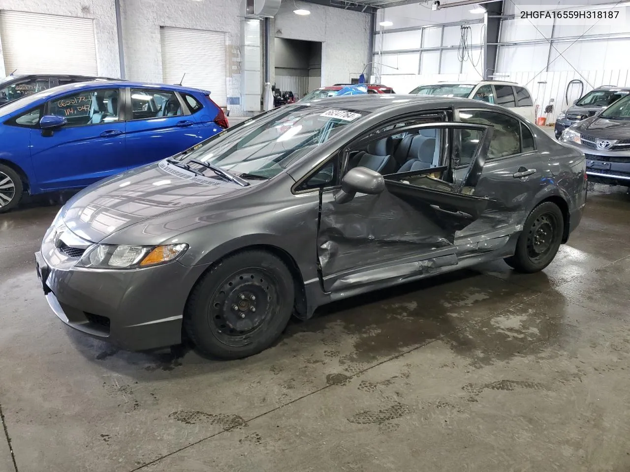 2HGFA16559H318187 2009 Honda Civic Lx