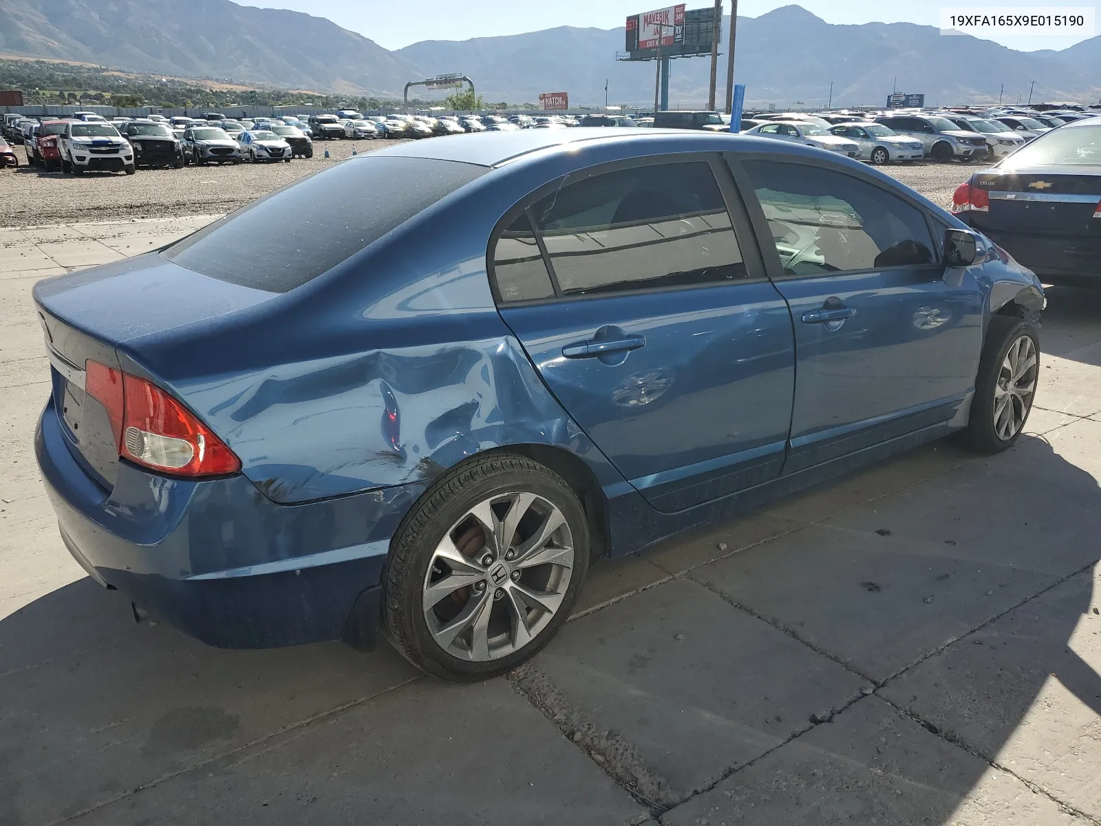 19XFA165X9E015190 2009 Honda Civic Lx