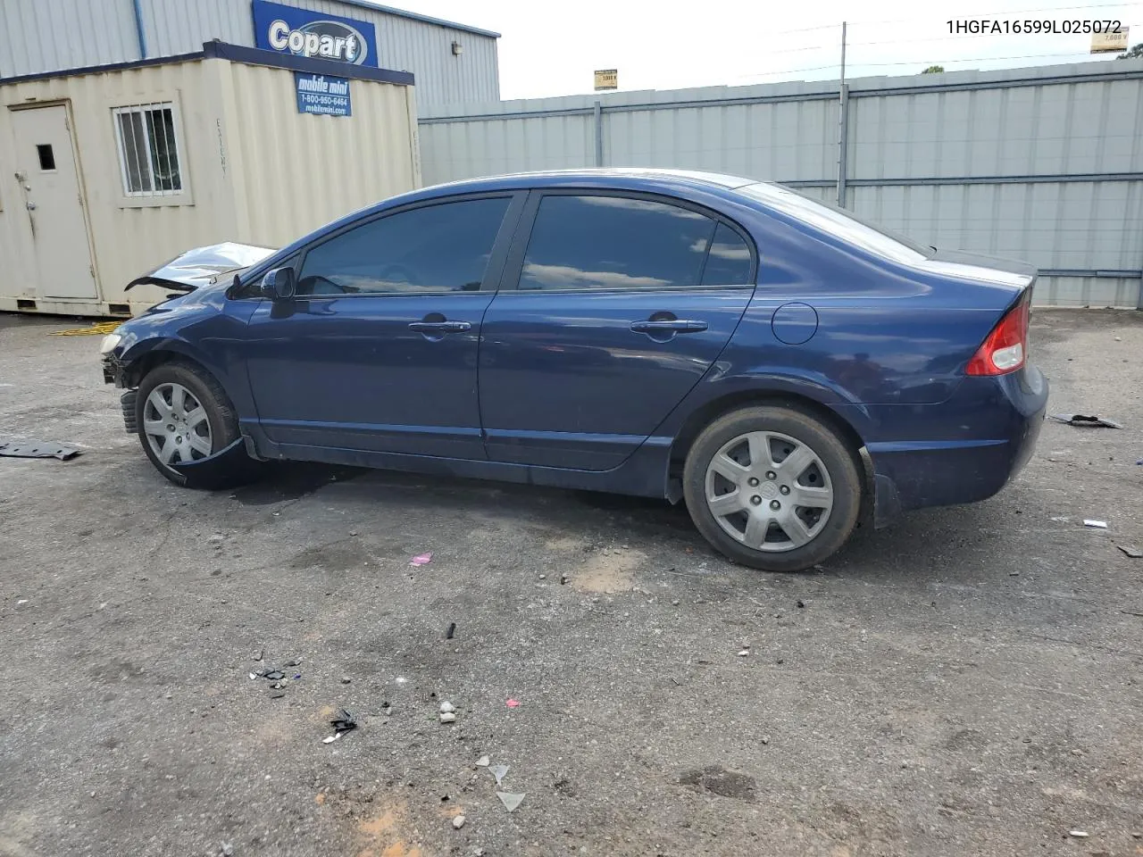 1HGFA16599L025072 2009 Honda Civic Lx