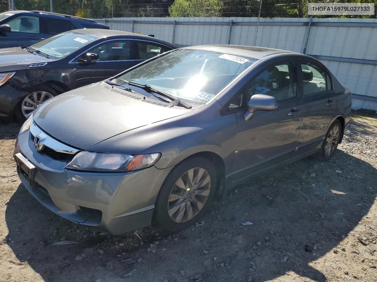 1HGFA15979L027133 2009 Honda Civic Exl