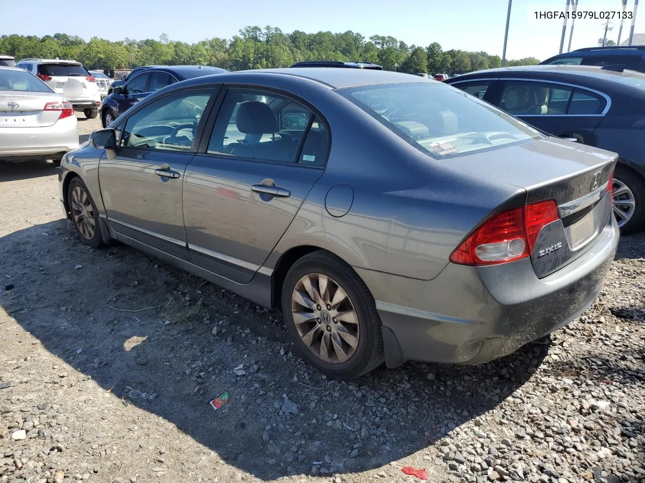 1HGFA15979L027133 2009 Honda Civic Exl