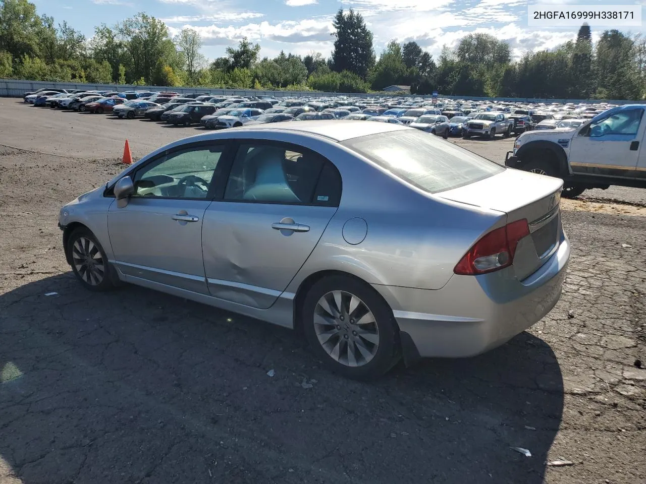 2HGFA16999H338171 2009 Honda Civic Exl