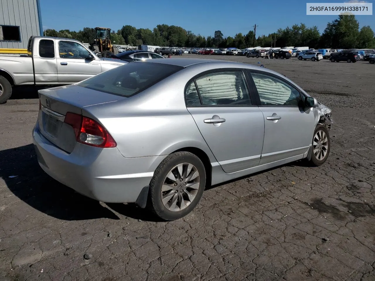 2009 Honda Civic Exl VIN: 2HGFA16999H338171 Lot: 67885834