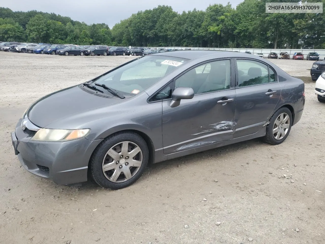 2009 Honda Civic Lx VIN: 2HGFA16549H370099 Lot: 67923424