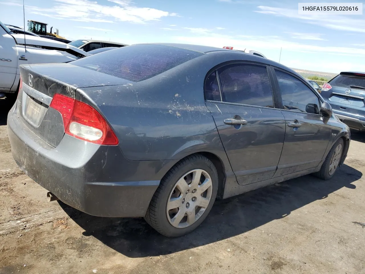 2009 Honda Civic Lx VIN: 1HGFA15579L020616 Lot: 68107834