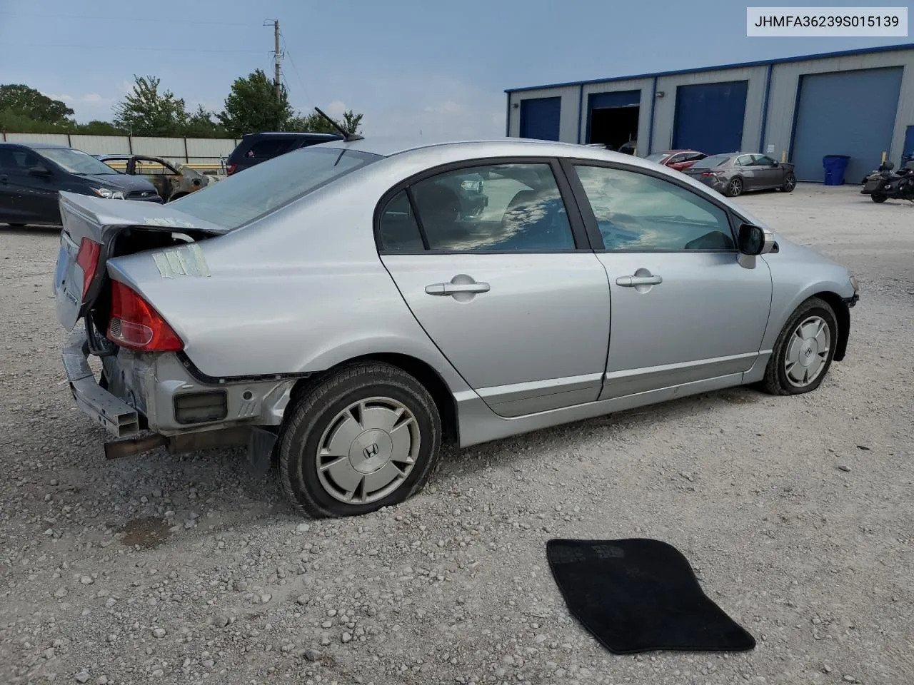 2009 Honda Civic Hybrid VIN: JHMFA36239S015139 Lot: 68526734