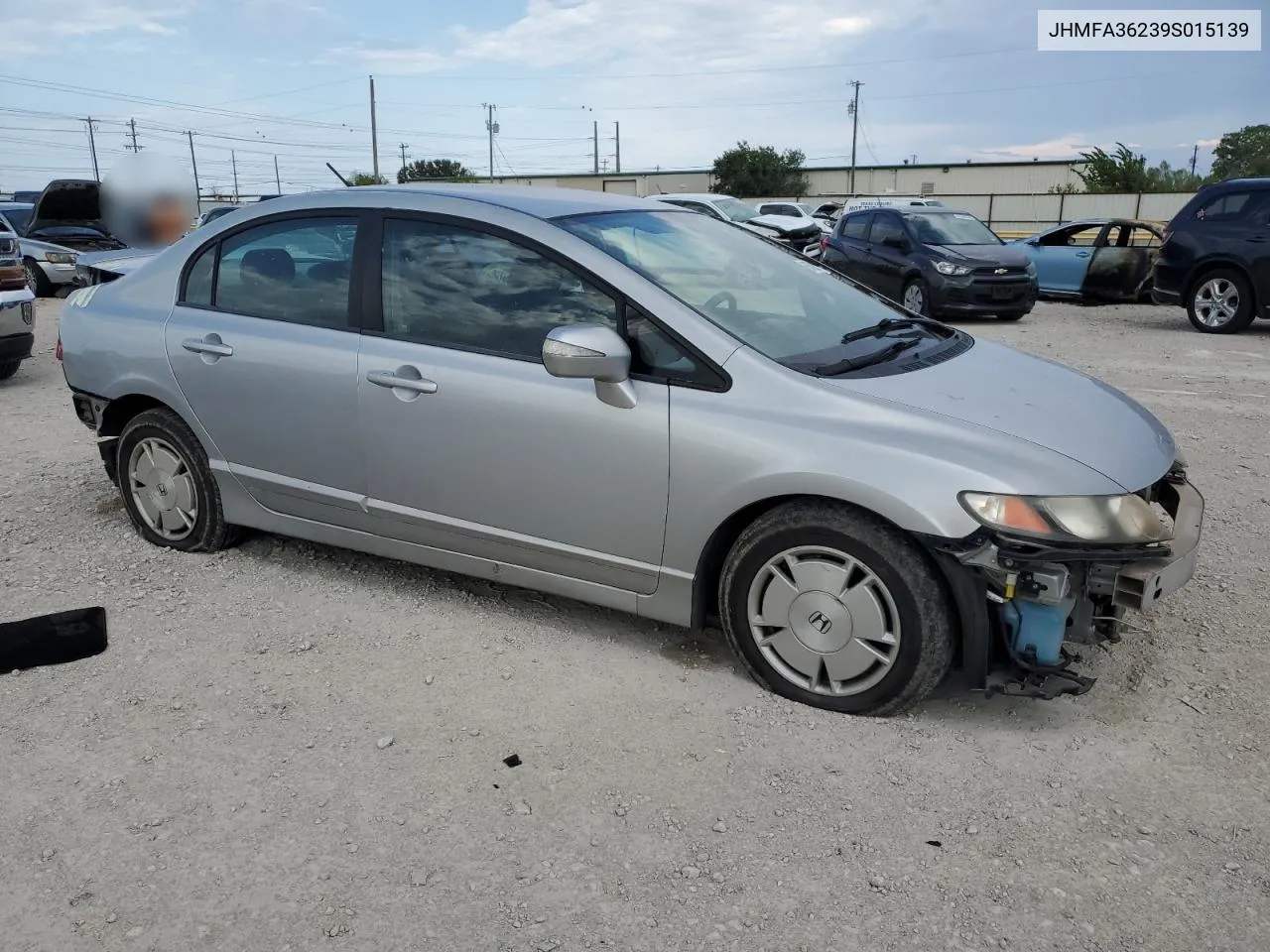 JHMFA36239S015139 2009 Honda Civic Hybrid