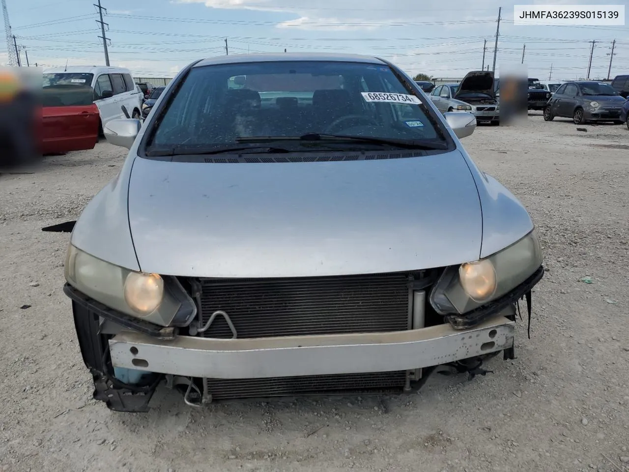 JHMFA36239S015139 2009 Honda Civic Hybrid