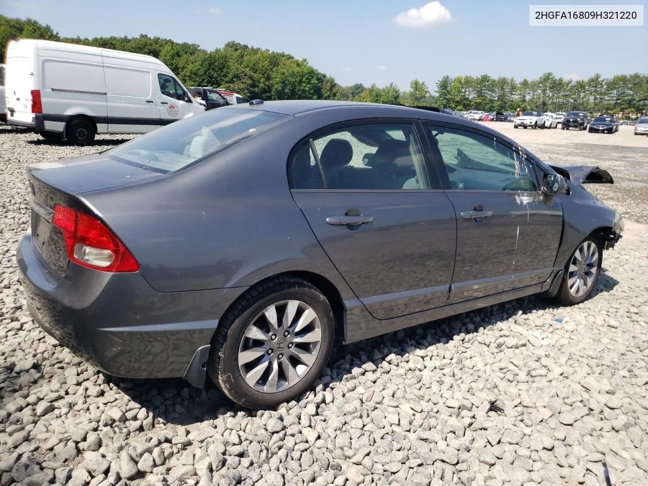 2009 Honda Civic Ex VIN: 2HGFA16809H321220 Lot: 68656224